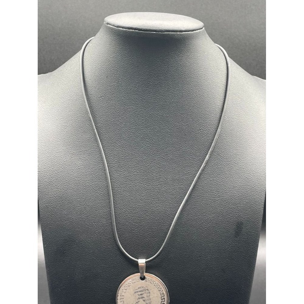 Charlotte Accessories Cord Zodiac "Aquarius" Pendant Necklace Length 19 Inches